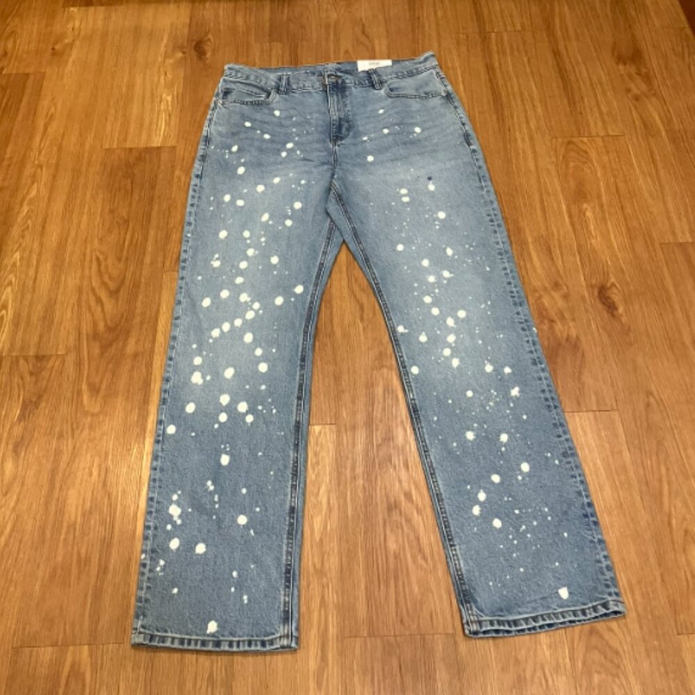 Mode of One Men's Straight Fit Denim Jeans Bay Ridge Size 36